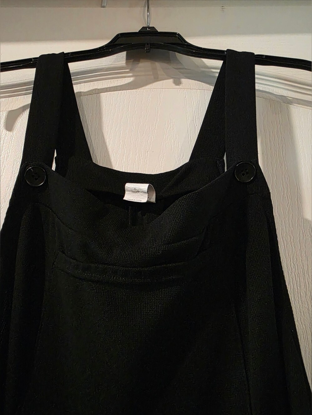 Halara Black Women's Overalls Jumpsuit - Casual Pocketed Suspenders - Picture 7 of 10
